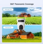 EZVIZ H9c Dual 2K 3MP+3MP Pan & Tilt WiFi Camera - Image 4