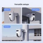 EZVIZ H9c Dual 2K 3MP+3MP Pan & Tilt WiFi Camera - Image 3