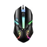 PC Power PGM105 Wired RGB Gaming Mouse – USB Optical Mouse with RGB Lighting