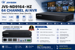 Jovision JVS-ND9164-HZ 64 Channel 8 HDD H.265 AI Network Video Recorder (NVR) - Image 3